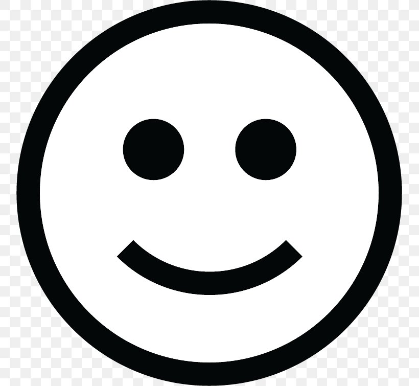 Emoticon Smiley Wink, PNG, 755x755px, Emoticon, Area, Black And White, Facial Expression, Font Awesome Download Free