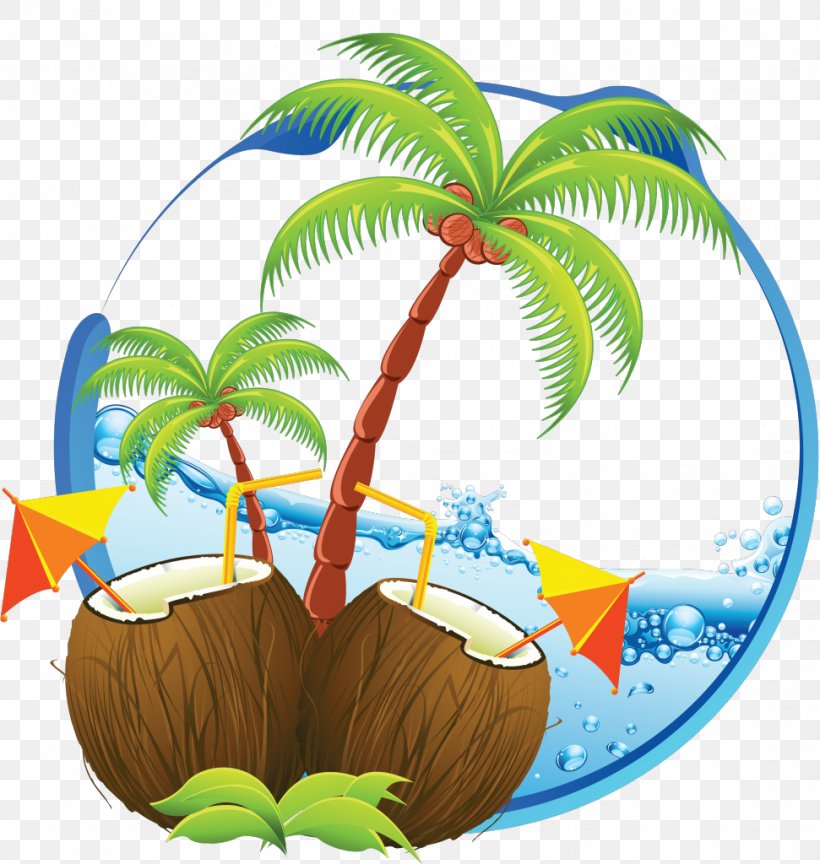 Organism Palm Tree Vacation, PNG, 971x1024px, Tropics, Arecales, Coconut, Drawing, Graphic Arts Download Free