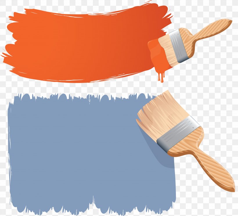 Paintbrush, PNG, 4917x4463px, Paint, Brush, Drawing, House Painter And Decorator, Household Cleaning Supply Download Free