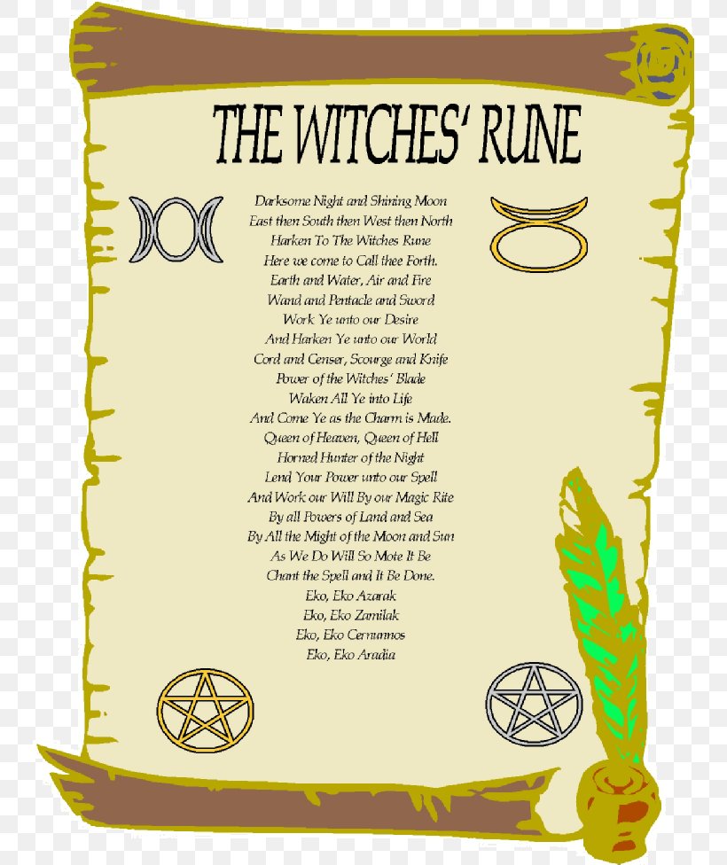Wiccan Rede Witchcraft Poetry Paganism, PNG, 746x976px, Wiccan Rede, Area, Com, Eclecticism, Goddess Download Free