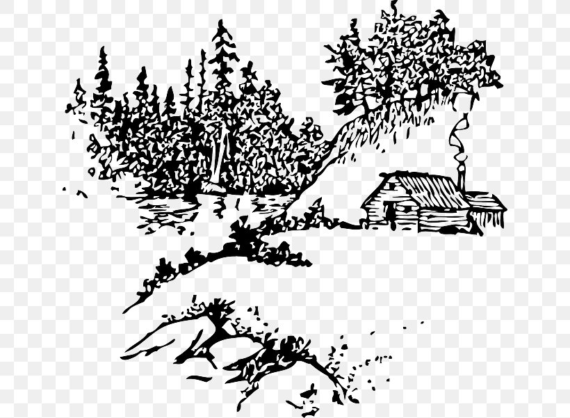 Log Cabin Clip Art, PNG, 640x601px, Log Cabin, Area, Art, Artwork, Bird Download Free