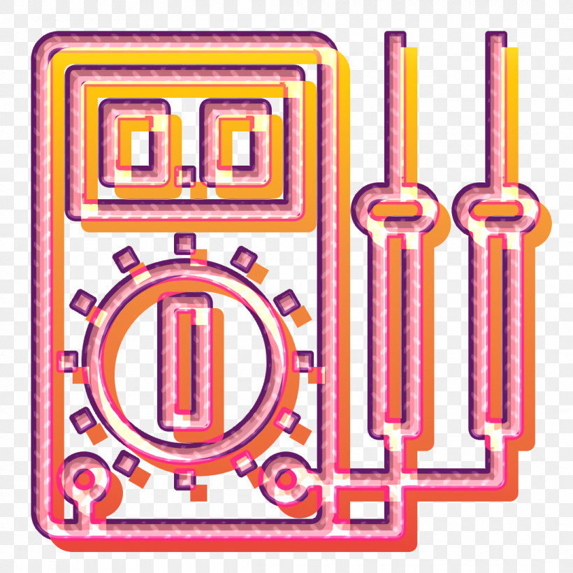 Multimeter Icon Electronic Device Icon Construction And Tools Icon, PNG, 1090x1090px, Multimeter Icon, Construction And Tools Icon, Electronic Device Icon, Rectangle Download Free