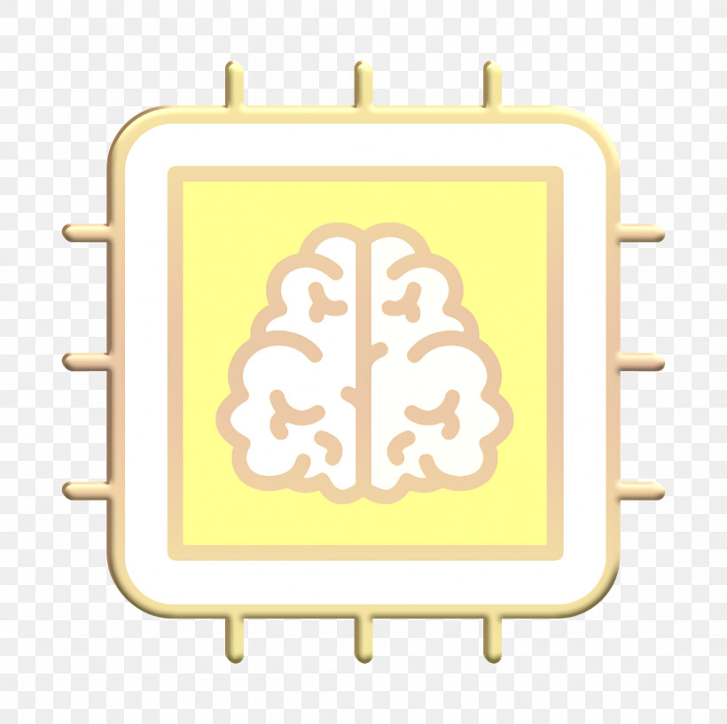 Chip Icon Brain Icon Robots Icon, PNG, 1104x1100px, Chip Icon, Brain Icon, Robots Icon, Square, Yellow Download Free