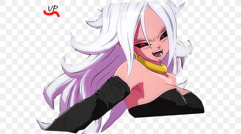 Dragon Ball FighterZ Majin Buu Dragon Ball Z 21 Game Androide Número 21, PNG, 572x457px, Watercolor, Cartoon, Flower, Frame, Heart Download Free