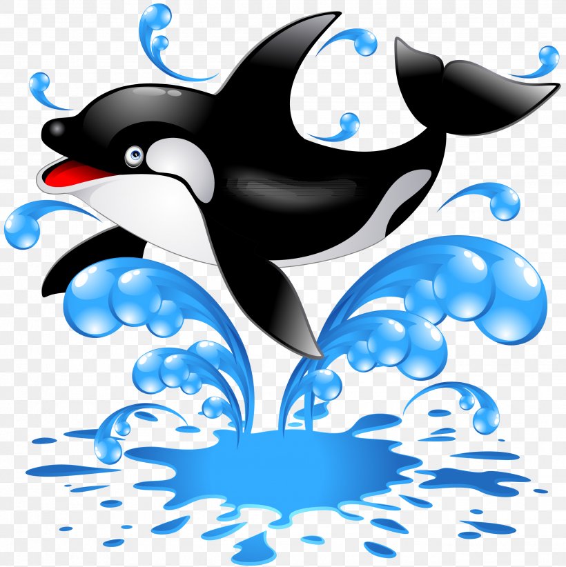 Killer Whale Cetacea Clip Art, PNG, 2581x2589px, Killer Whale, Blue Whale, Cartoon, Cetacea, Dolphin Download Free