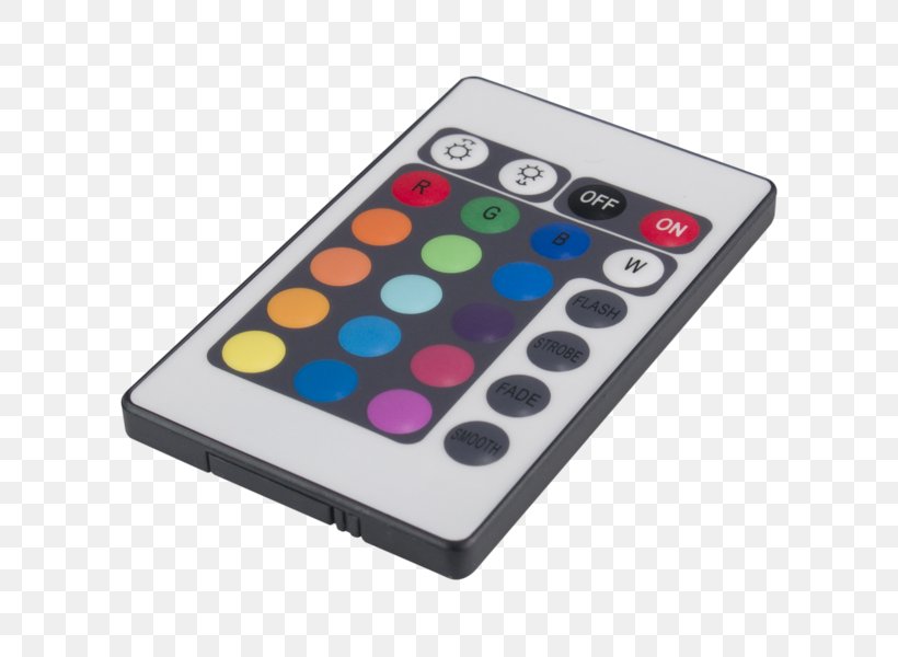 LED Strip Light Light-emitting Diode RGB Color Model Remote Controls, PNG, 600x600px, Light, Electronic Device, Electronics, Electronics Accessory, Flashlight Download Free