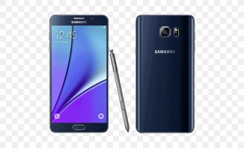 Samsung Galaxy Note 5 LTE 32 Gb Smartphone, PNG, 500x500px, 32 Gb, Samsung Galaxy Note 5, Att, Black, Cellular Network Download Free