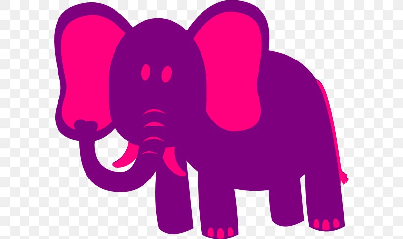 Seeing Pink Elephants Clip Art, PNG, 600x486px, Watercolor, Cartoon, Flower, Frame, Heart Download Free