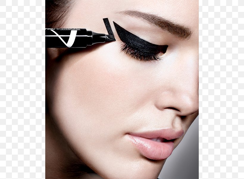 Eye Liner Maybelline Cosmetics Lidstrich, PNG, 655x602px, Eye Liner, Beauty, Brown Hair, Cheek, Chin Download Free