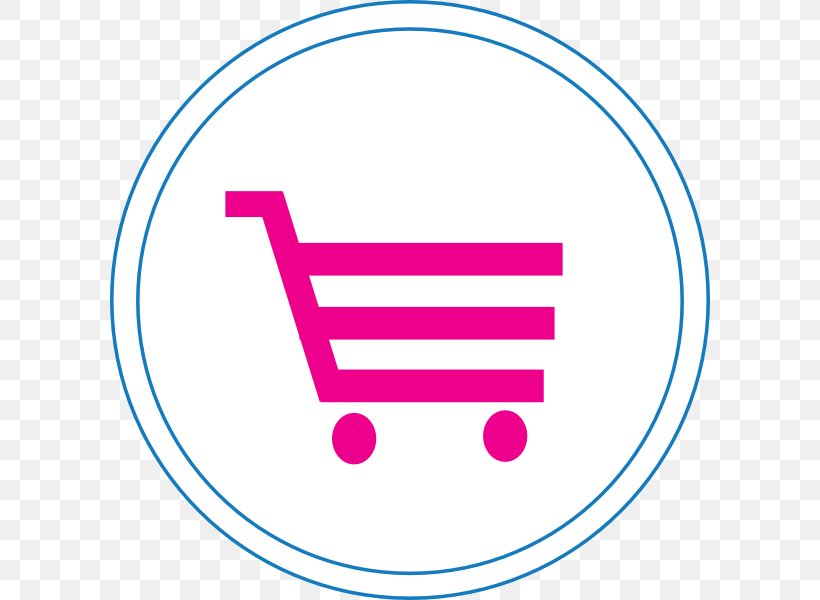 Shopping Cart Online Shopping Clip Art, PNG, 600x600px, Shopping Cart, Area, Bag, Logo, Magenta Download Free