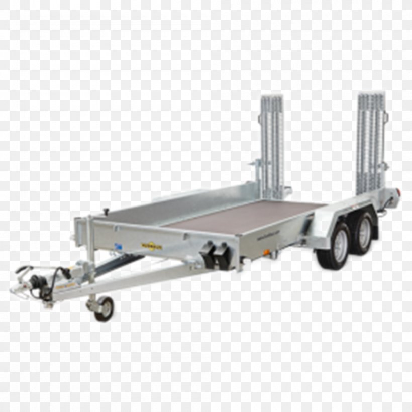 Trailer Humbaur GmbH Lowboy Excavator Architectural Engineering, PNG, 1000x1000px, Trailer, Architectural Engineering, Automobile Engineering, Cylinder, Drawbar Download Free