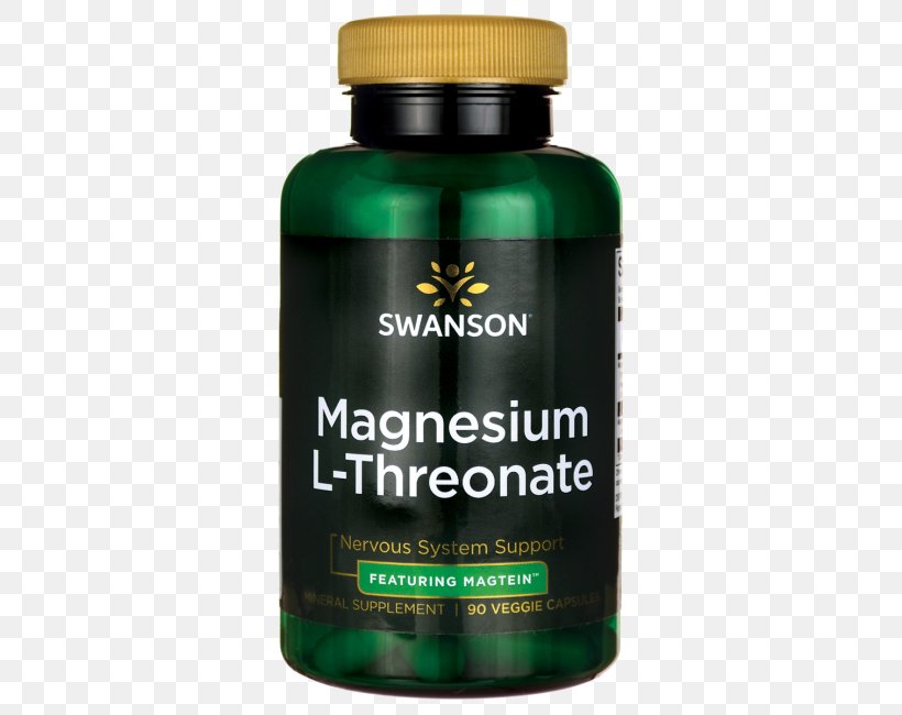 Dietary Supplement Magnesium L-threonate Swanson Health Products Threonic Acid, PNG, 650x650px, Dietary Supplement, Chondroitin Sulfate, Food, Glucosamine, Glutathione Download Free