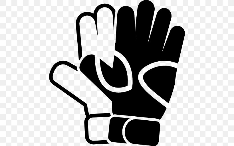 Glove Clothing Sport Clip Art, PNG, 512x512px, Glove, Area, Black, Black And White, Clothing Download Free
