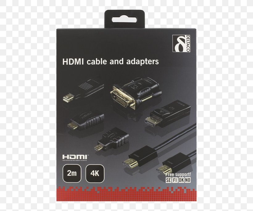 HDMI 4K Resolution Consumer Electronics Control 2160p High-bandwidth Digital Content Protection, PNG, 500x685px, 4k Resolution, Hdmi, Cable, Computer Hardware, Consumer Electronics Control Download Free