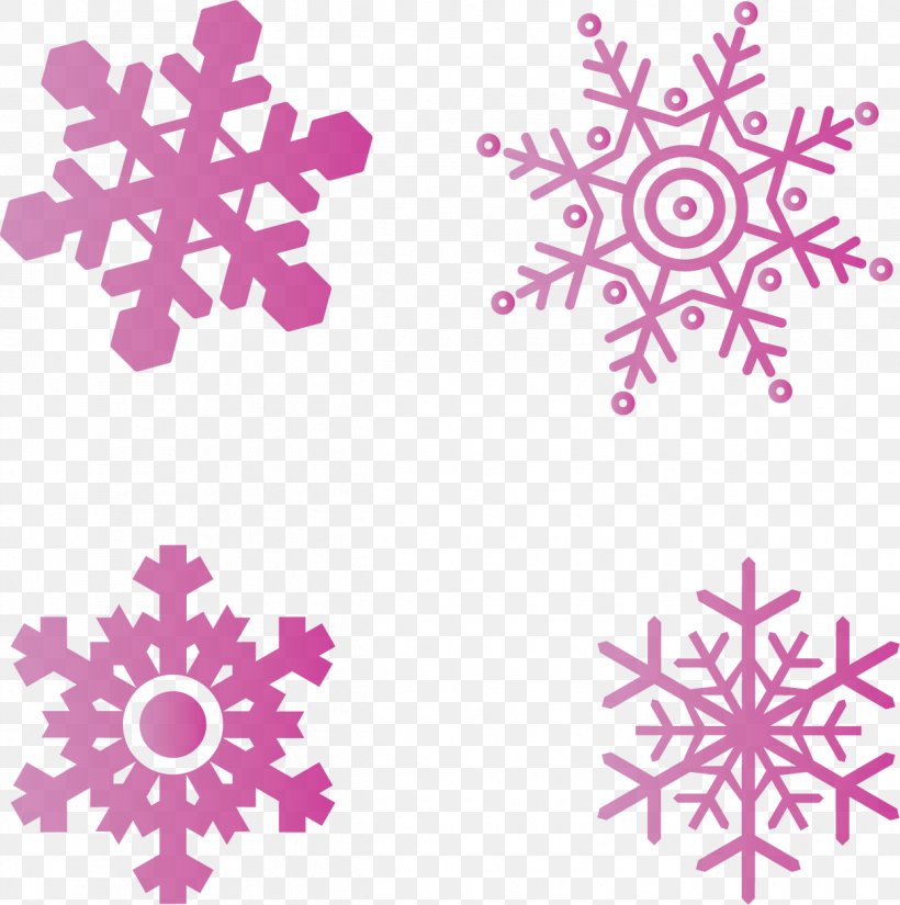 Snowflake Euclidean Vector, PNG, 1245x1254px, Flower, Area, Floral Design, Lilac, Magenta Download Free