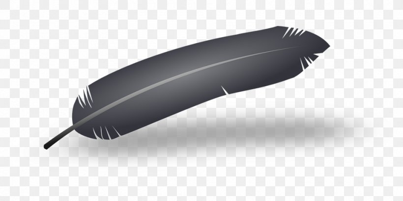 Bird Feather Black Clip Art, PNG, 960x480px, Bird, Beak, Black, Black And White, Color Download Free