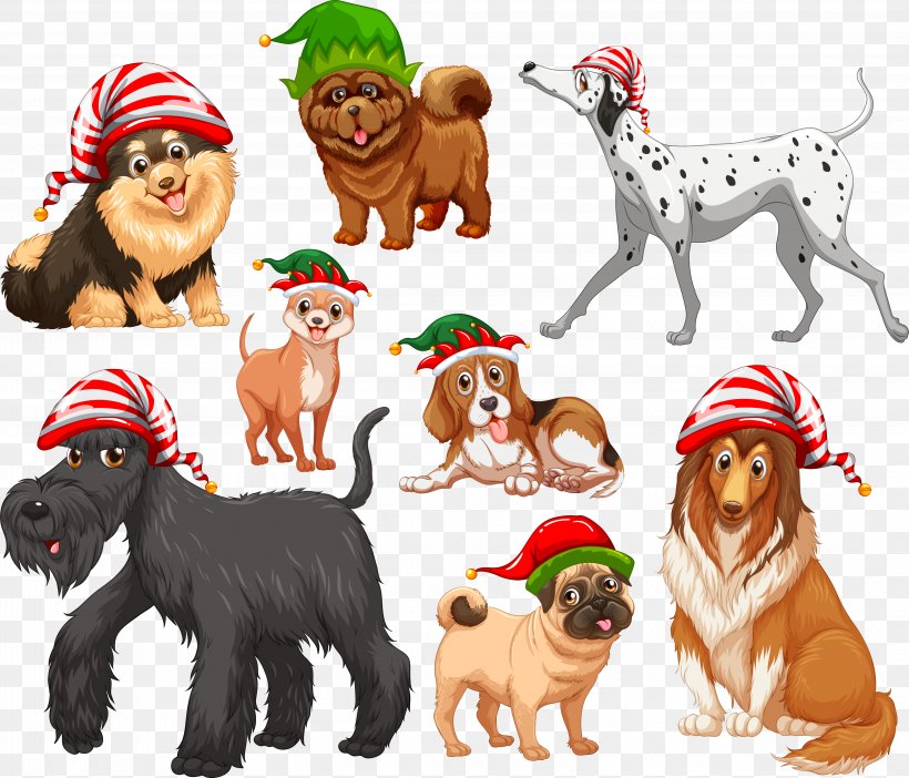 Dog Christmas Drawing, PNG, 4140x3546px, Dog, Animal Figure, Carnivoran, Christmas, Christmas Elf Download Free