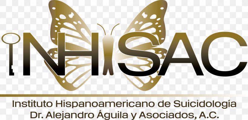 Instituto Hispanoamericano De Suicidologia Dr. Alejandro Aguila Tejeda Y Asociados AC Logo Suicidology Suicide Prevention, PNG, 1649x801px, Logo, Brand, Butterfly, Clinic, Insect Download Free