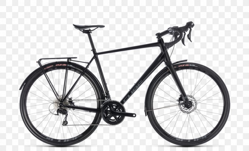 Racing Bicycle Cube Bikes Cyclo-cross Bicycle, PNG, 1000x609px, Bicycle, Bicycle Accessory, Bicycle Drivetrain Part, Bicycle Frame, Bicycle Handlebar Download Free