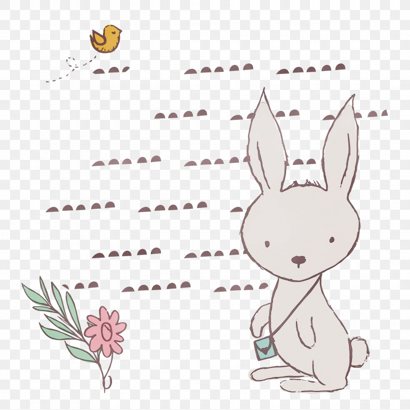 Easter Bunny, PNG, 2496x2500px, Cartoon Rabbit, Cartoon, Cute Rabbit, Easter Bunny, Head Download Free