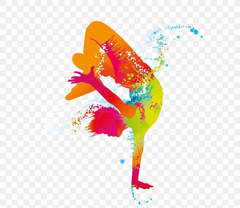 Ballet Dancer Dance Studio Hip-hop Dance, PNG, 595x709px, Watercolor, Cartoon, Flower, Frame, Heart Download Free