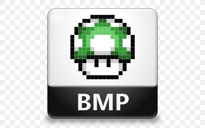 BMP File Format Bitmap Image File Formats Raster Graphics, PNG, 512x512px, Bmp File Format, Bitmap, Brand, Filename Extension, Green Download Free