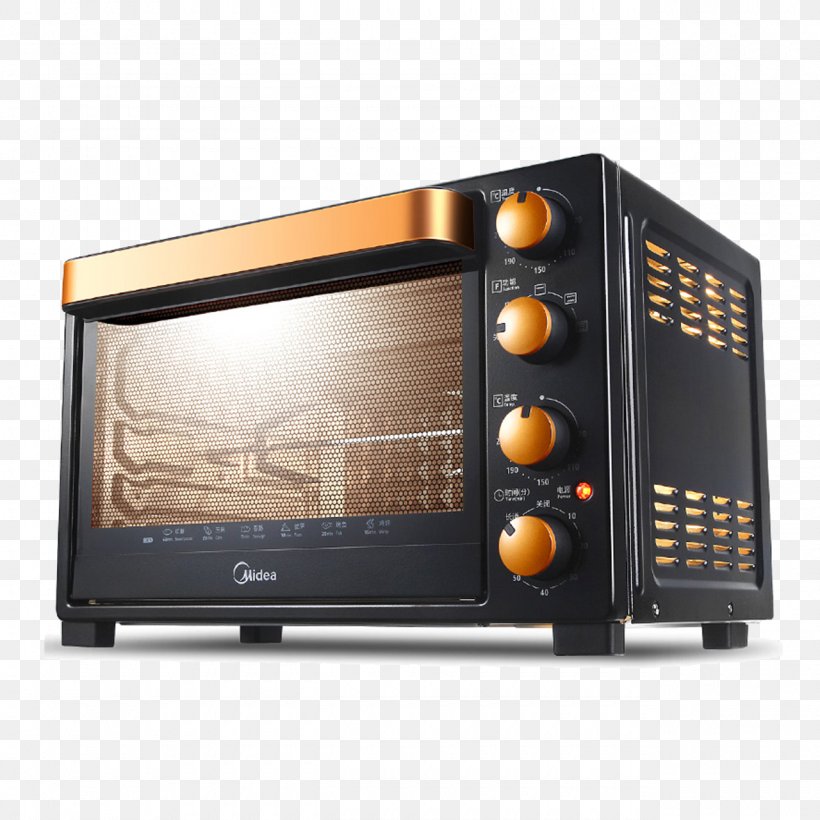 Convection Oven Toaster Midea Home Appliance, PNG, 1280x1280px, Oven, Baking, Black Decker, Convection Oven, Electricity Download Free