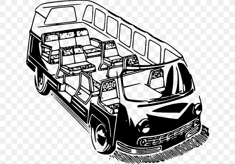 Minivan Car Volkswagen Type 2 Vector Graphics, PNG, 640x571px, Minivan, Barkas, Car, Coloring Book, Minibus Download Free