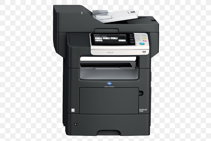 Paper Multi-function Printer Konica Minolta Image Scanner, PNG, 550x550px, Paper, Color Printing, Computer Network, Dots Per Inch, Electronic Device Download Free