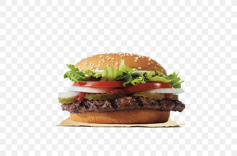 Whopper Cheeseburger Hamburger The Burger King, PNG, 500x540px, Whopper, American Food, Bacon Sandwich, Baconator, Baked Goods Download Free