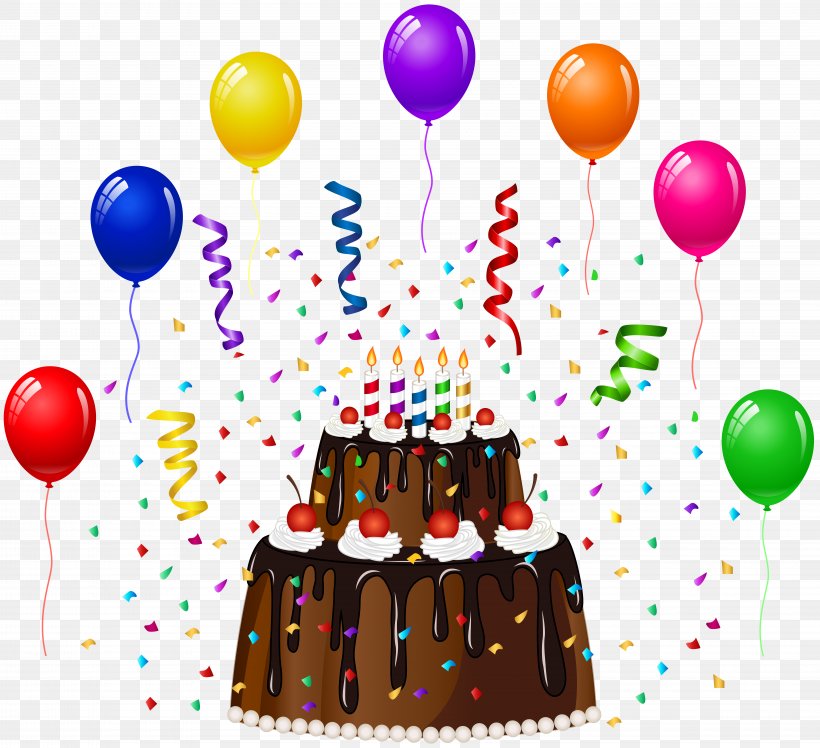 Birthday Cake Cupcake Clip Art, PNG, 8000x7303px, Birthday Cake, Balloon, Birthday, Cake, Cake Decorating Download Free