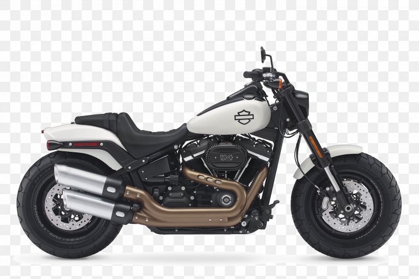 Harley-Davidson Fat Boy Softail Motorcycle Harley-Davidson Milwaukee-Eight Engine, PNG, 3000x2000px, Harleydavidson, Automotive Exhaust, Automotive Exterior, Automotive Wheel System, Bicycle Download Free