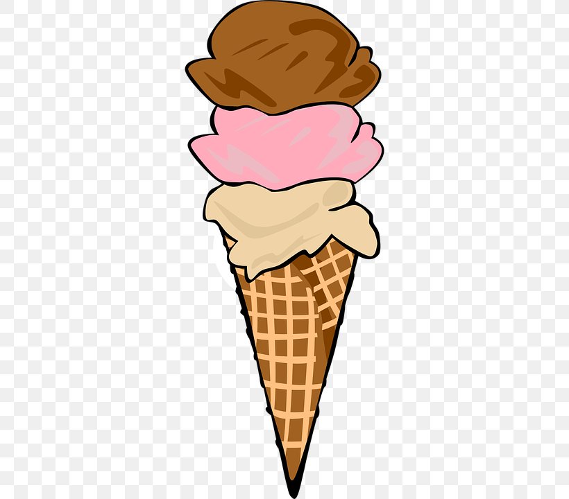 Ice Cream Cones Clip Art Vector Graphics, PNG, 360x720px, Ice Cream Cones, Chocolate, Chocolate Ice Cream, Cream, Dairy Product Download Free