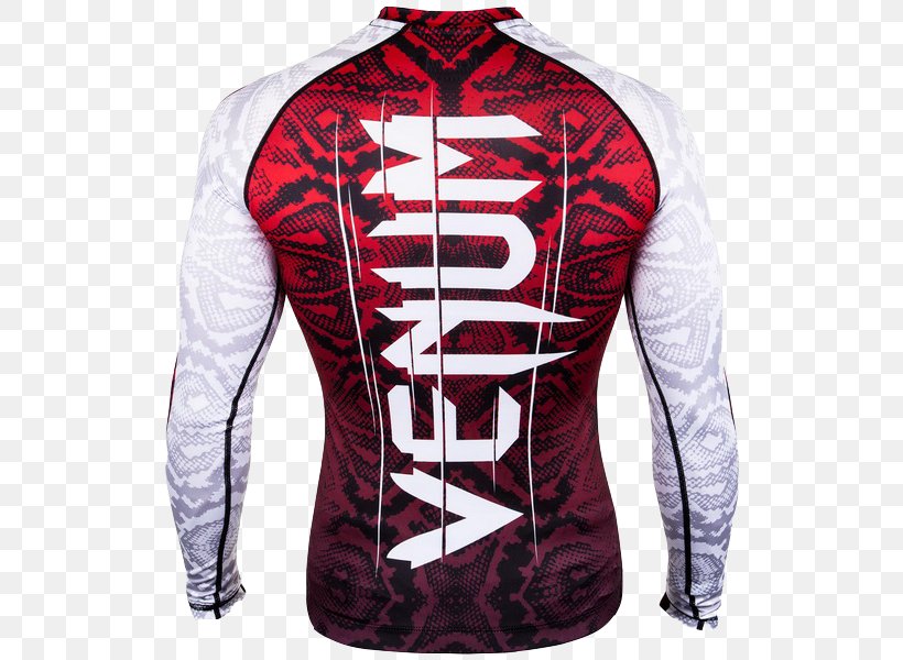 Long-sleeved T-shirt Hoodie Venum Rash Guard, PNG, 600x600px, Tshirt, Boxing, Brazilian Jiujitsu, Clothing, Compression Garment Download Free