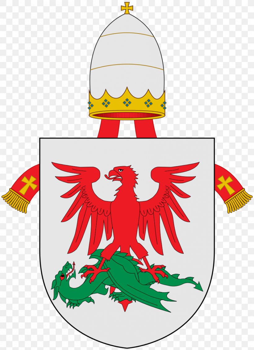 Papal Coats Of Arms Coat Of Arms Escutcheon Heraldry Clip Art, PNG, 881x1213px, Papal Coats Of Arms, Area, Beak, Bird, Blazon Download Free