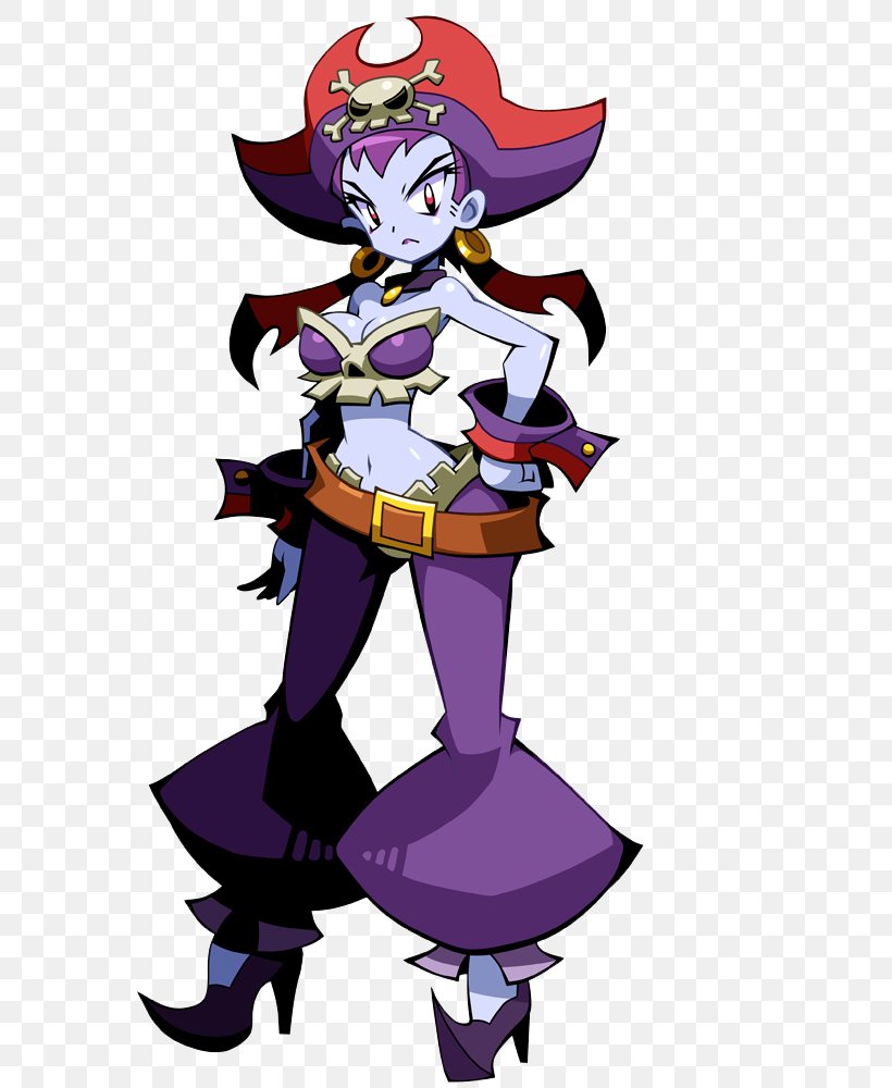 Shantae: Half-Genie Hero Shantae: Risky's Revenge Shantae And The Pirate's Curse Villain, PNG, 707x1000px, Watercolor, Cartoon, Flower, Frame, Heart Download Free