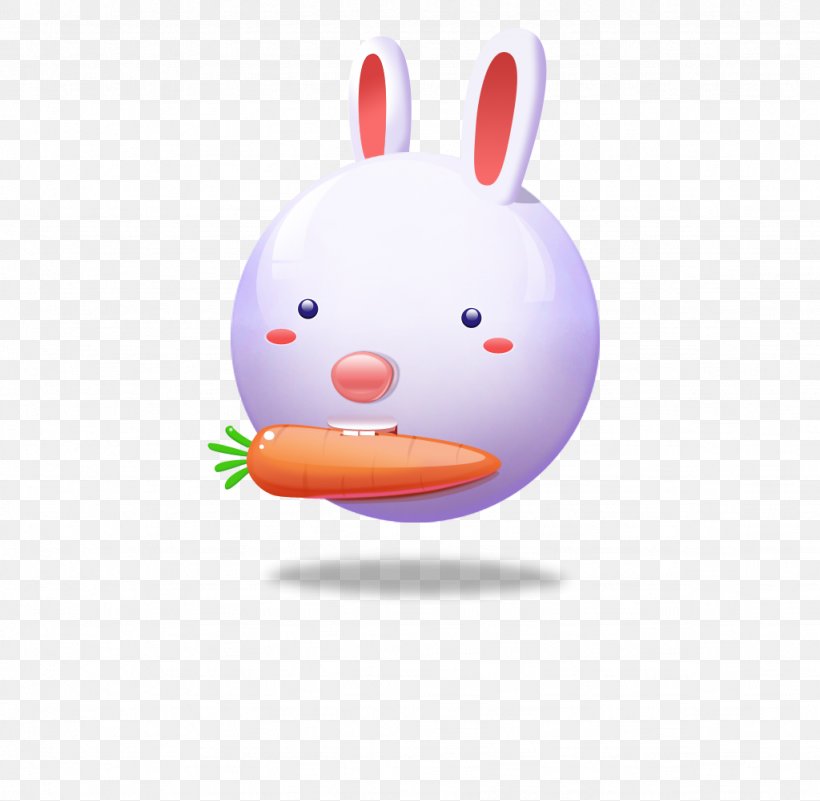 White Rabbit Easter Bunny Icon, PNG, 1024x1001px, White Rabbit, Cartoon, Creativity, Designer, Easter Bunny Download Free