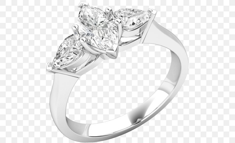 Engagement Ring Diamond Wedding Ring, PNG, 500x500px, Ring, Body Jewellery, Body Jewelry, Clothing, Colored Gold Download Free