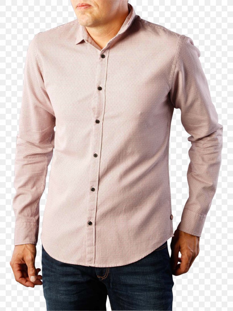 Long-sleeved T-shirt Dress Shirt Crew Neck, PNG, 1200x1600px, Tshirt, Beige, Blouse, Button, Casual Download Free