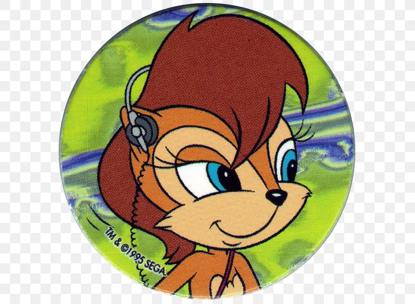 Sonic Mania Princess Sally Acorn Tails Whiskers, PNG, 600x600px, Sonic Mania, Art, Carnivoran, Cartoon, Fictional Character Download Free