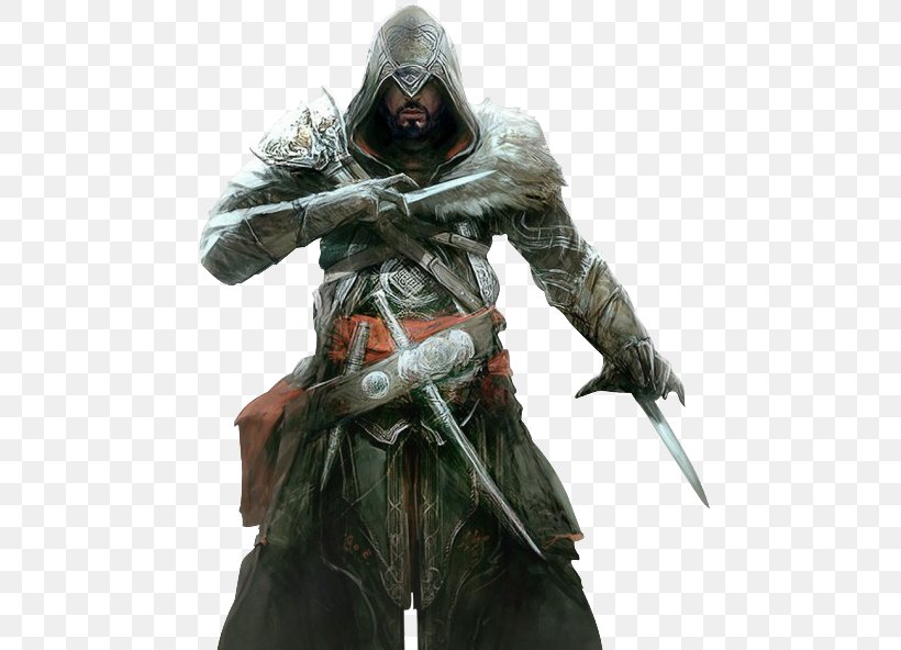 Assassin's Creed: Revelations Assassin's Creed: Brotherhood Assassin's Creed II Assassin's Creed IV: Black Flag Assassin's Creed Syndicate, PNG, 500x592px, Ezio Auditore, Action Figure, Costume, Desmond Miles, Figurine Download Free