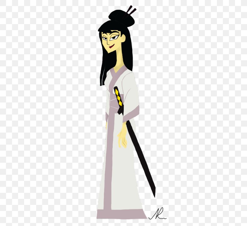 Female Samurai Jack Season 5 Image Cartoon, PNG, 352x750px, Female, Art, Black Hair, Cartoon, Cartoon Network Download Free