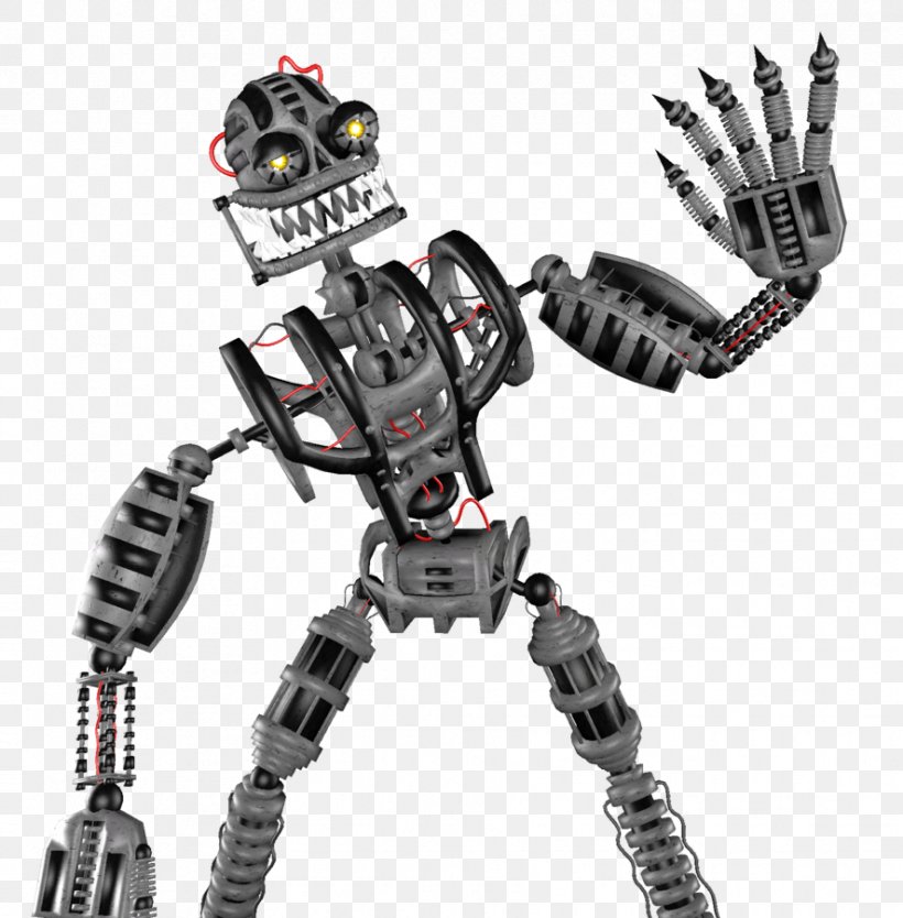 Five Nights At Freddy's 4 Five Nights At Freddy's 2 Five Nights At Freddy's 3 Endoskeleton Terminator, PNG, 886x902px, Endoskeleton, Action Figure, Figurine, Jump Scare, Machine Download Free