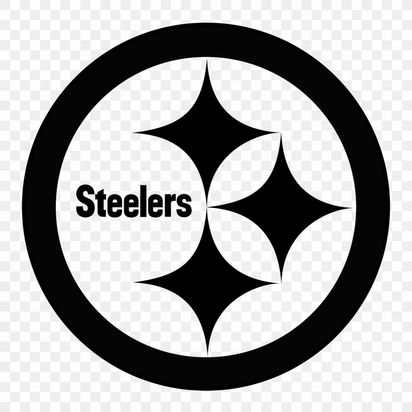 Pittsburgh Steelers NFL Regular Season Indianapolis Colts Cleveland Browns, PNG, 2400x2400px, Pittsburgh Steelers, American Football, Area, Black And White, Brand Download Free