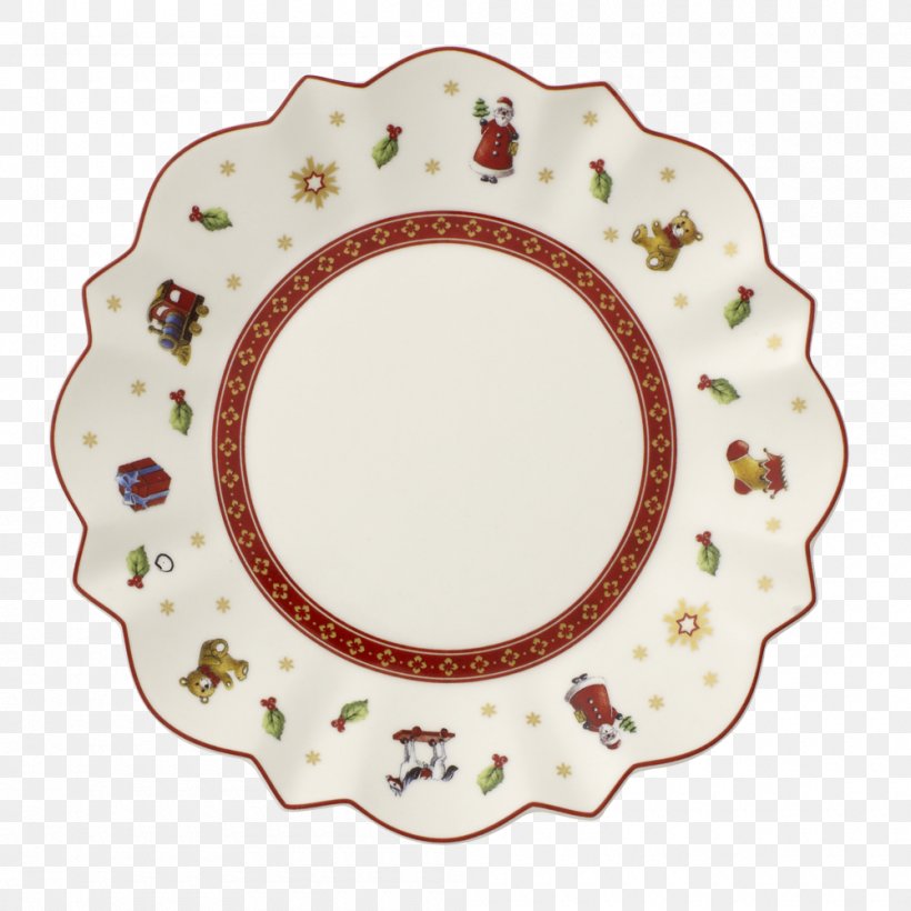 Plate Porcelain Tableware Villeroy & Boch Glass, PNG, 1000x1000px, Plate, Bowl, Charger, Christmas, Cutlery Download Free