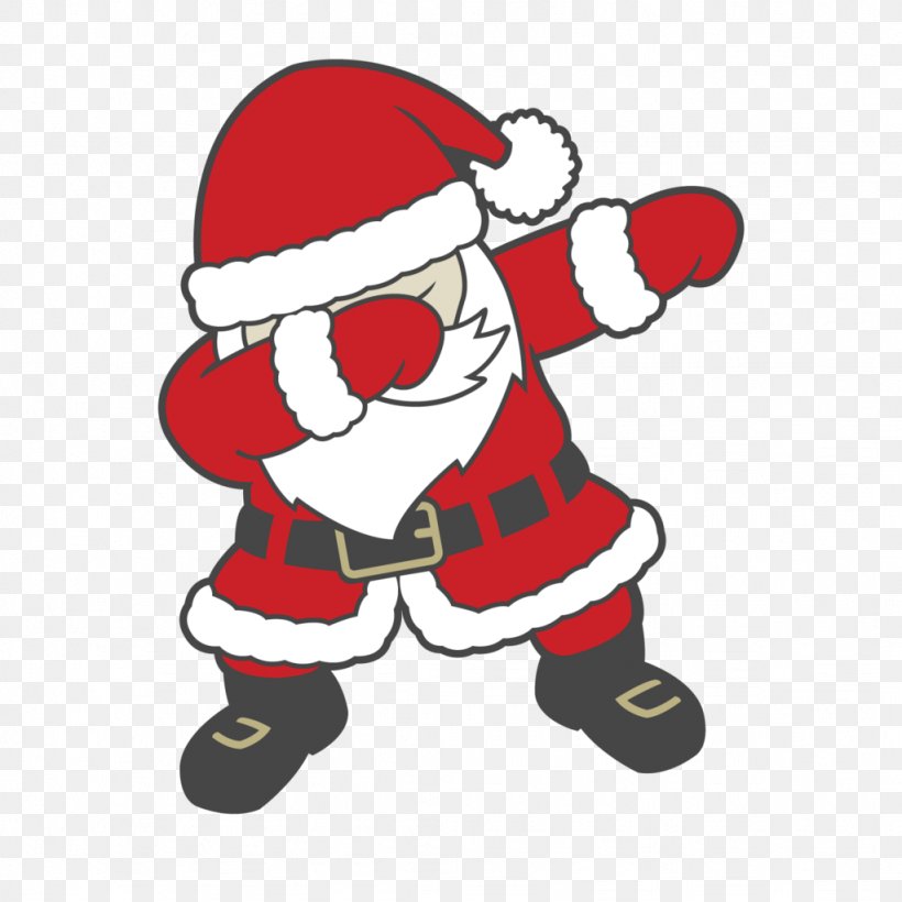 Santa Claus T-shirt Dab Gift Christmas Day, PNG, 1024x1024px, Santa Claus, Art, Cartoon, Christmas, Christmas Day Download Free