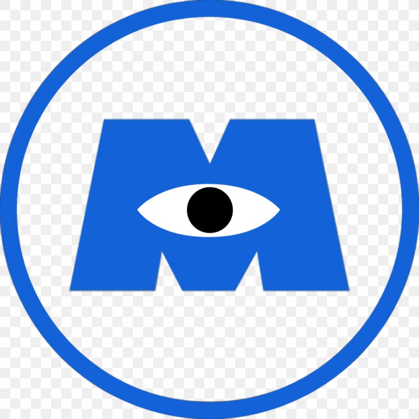 Mike Wazowski Monsters, Inc. Logo Pixar, PNG, 1024x1024px, Mike Wazowski, Area, Brand, Film, Logo Download Free