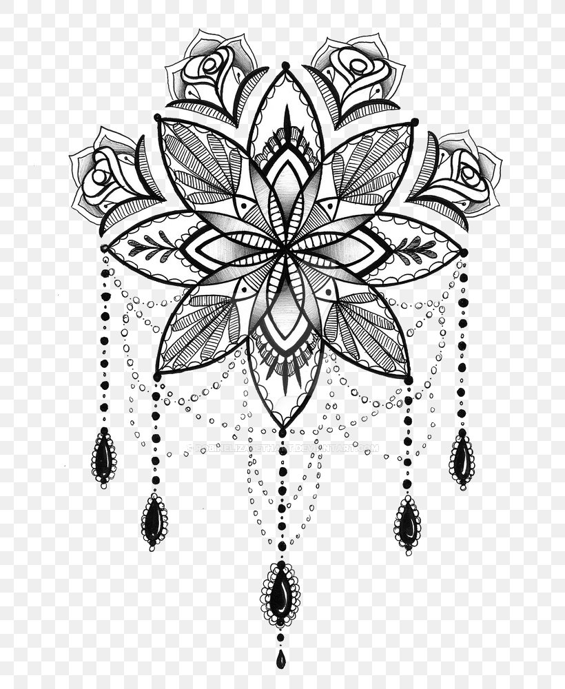 Waterproof Temporary White Henna Tattoo Stickers Chest Lace Mandala Henna  Tattoos for Women Diamond Flower Body Art Fake Tatoo