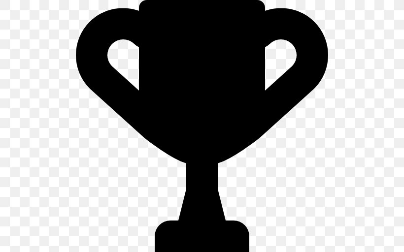 Trophy Award Silhouette, PNG, 512x512px, Trophy, Award, Black And White, Cup, Drinkware Download Free
