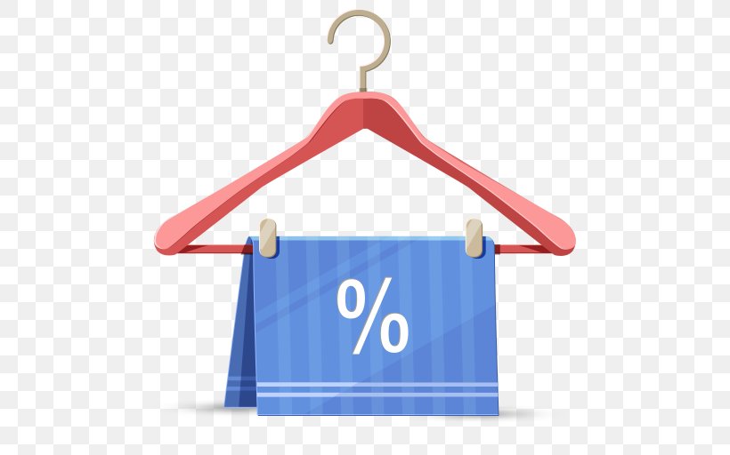 Electric Blue Clothes Hanger, PNG, 512x512px, Clothes Hanger, Blue, Clothing, Clothing Sizes, Discounts And Allowances Download Free